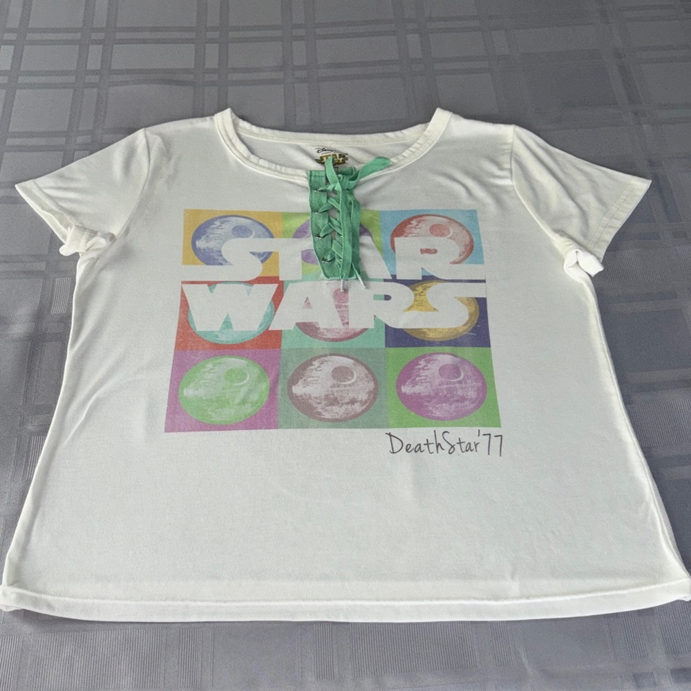 Star Wars Kids Tee - White with Multicolor Design